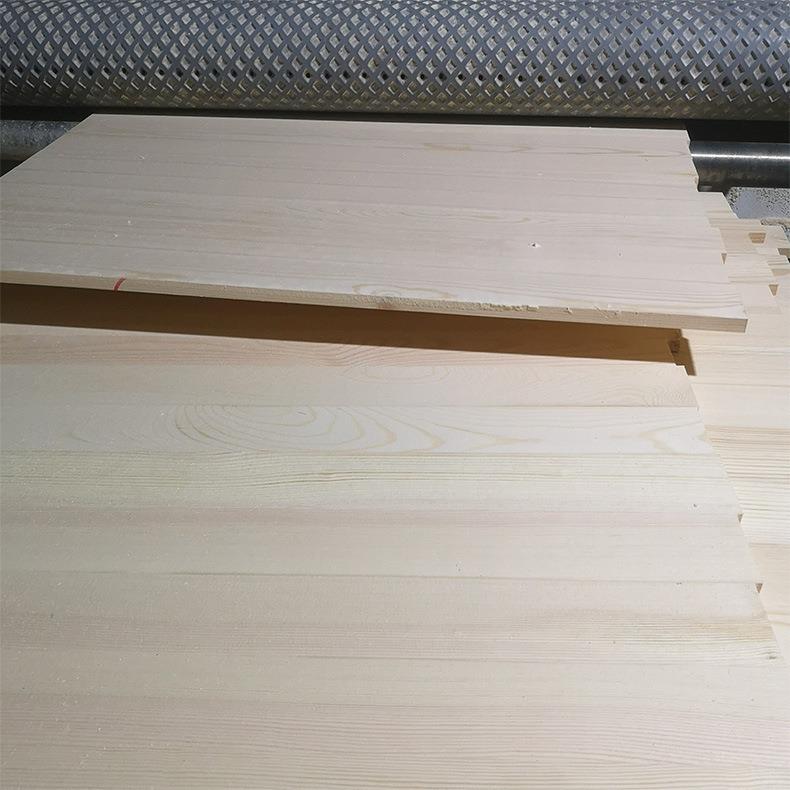 樟子松指接无结巴实木俄罗斯樟子松直拼板家具环保