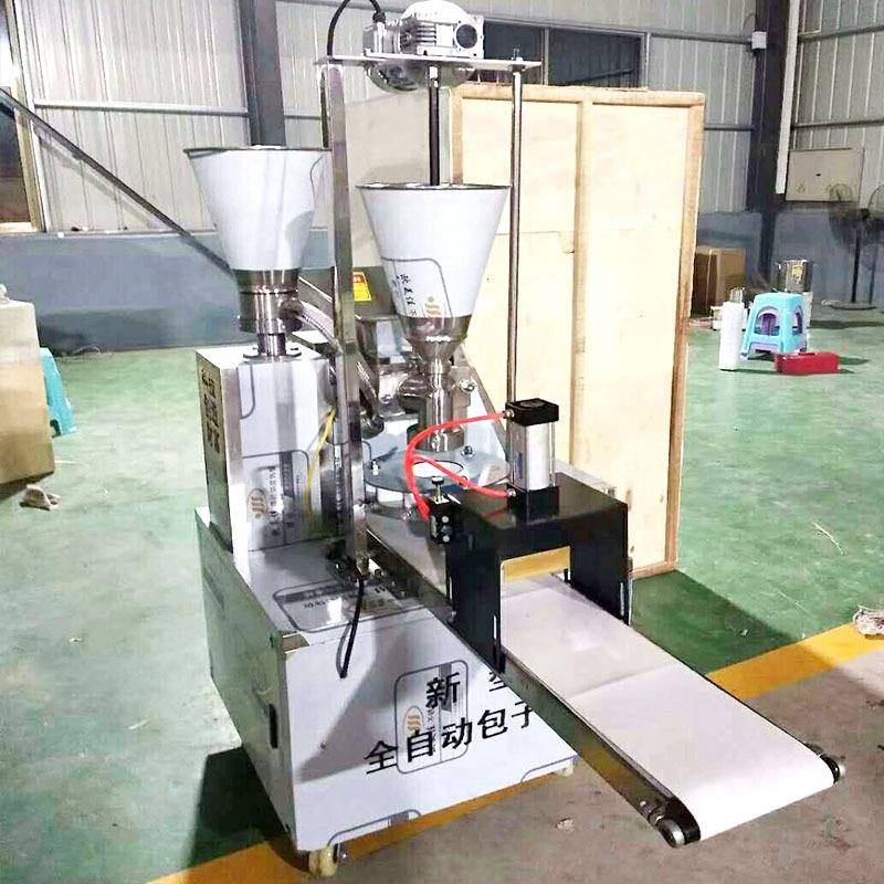 新型仿手工包子机自动拍饼机多功能商用包子铺馅饼成型机厂家