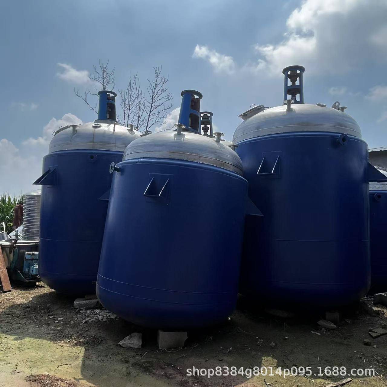 厂家销售3000L5000L10T20T不锈钢反应釜夹套反应釜电加热反应釜