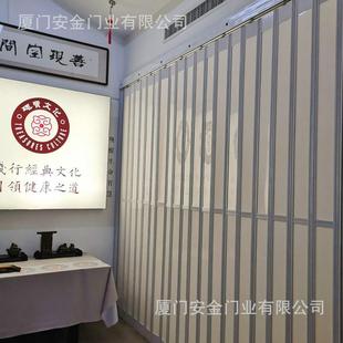 厦门工厂空间隔断工位机器保护铝合金折叠活动隔断办公室隔断墙