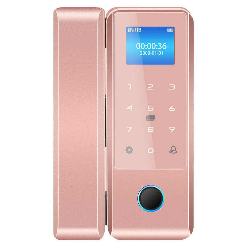 密码锁玻璃门免孔单门无框有框办公室推拉门指纹锁智能门禁,基础建材,入户门智能锁,淘宝优惠券,粉丝福利购,淘宝优惠卷