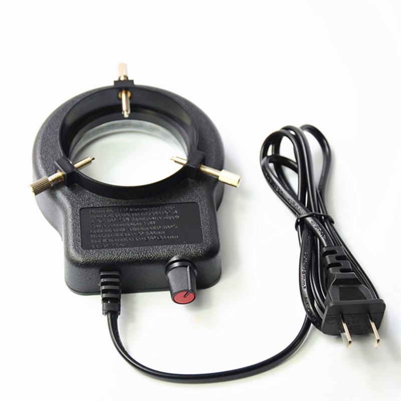 显微镜LED灯环形光源点光源OK5LED中心聚光亮度可调最大直径5mm两