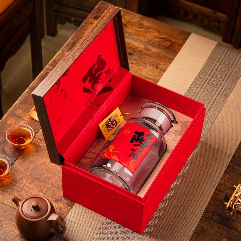 新会陈皮包装盒空礼盒g玻璃密封罐g陈皮储存罐礼盒空盒定制,包装,茶叶包装,淘宝优惠券,粉丝福利购,淘宝优惠卷