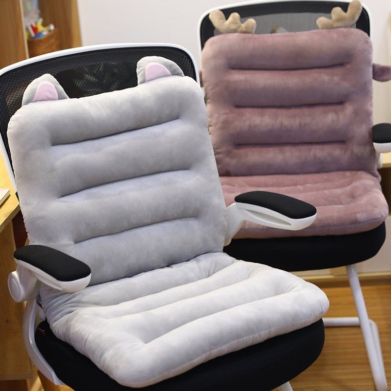 卡通坐垫靠背一体护腰靠爱办公室座椅子靠枕靠垫腰椎腰部加高,居家布艺,腰靠垫,淘宝优惠券,粉丝福利购,淘宝优惠卷