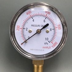 膜盒压力表  微压表千帕表YE-60 5KPa 10 15 20 25 30 50 60 100