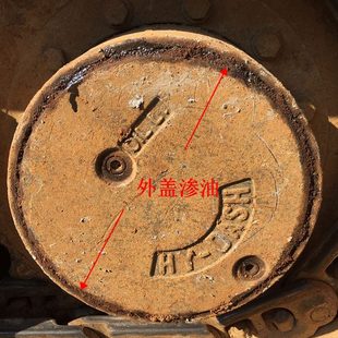 245 现代R210 225 220 250挖机行走马达减速箱外盖油封胶圈 215