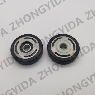 梯级滚轮 100*25*6204 梯级轮 铝芯轮 梯级副轮