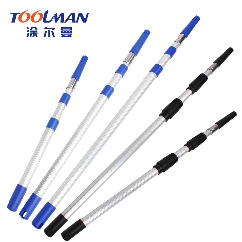 乳胶漆滚筒伸缩杆滚漆油漆滚w涂料通用滚筒杆子铝合金加厚刷墙工