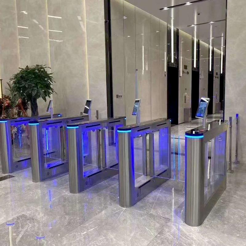 景区三辊闸票务系统闸机条码人行通道闸二维码验票机刷卡门禁摆闸