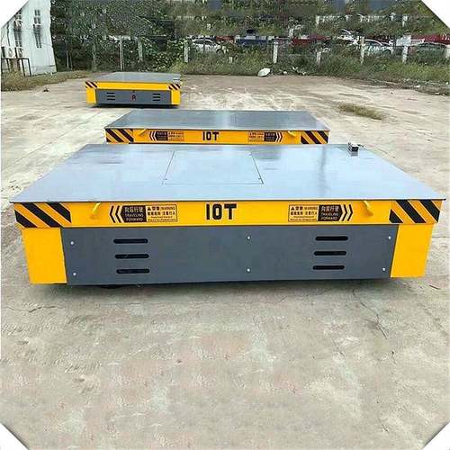 PW10吨无轨电动平车工业车间过跨车智能运输转运20吨无轨地平车