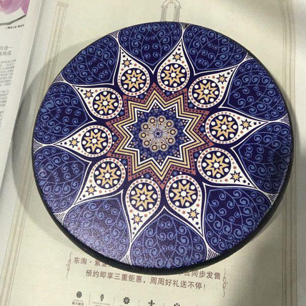 新疆风情牛皮彩绘手鼓民族乐器舞台道具餐厅装饰摆设品牛皮鼓1