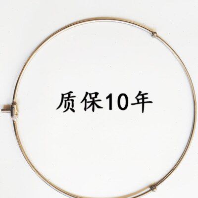 不锈钢抄网头网圈实心配件可折叠式抄网8毫米抄网网兜钢丝抄鱼具