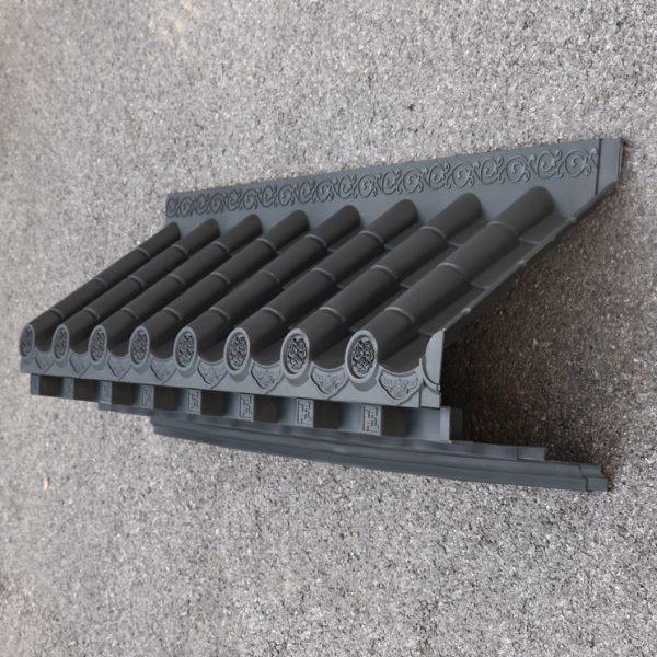 梦古大号免架子瓦树脂45cm仿古立体屋檐中式一体兔架子装饰塑料瓦,基础建材,屋顶装饰瓦,淘宝优惠券,粉丝福利购,淘宝优惠卷