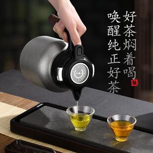 保温壶大容量家用闷茶壶白茶焖泡壶机械显温瓶 纯钛焖茶壶2024新款
