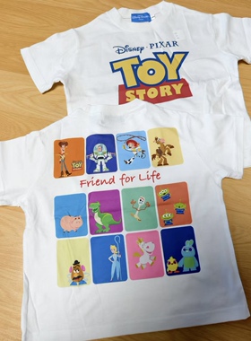 日单新款玩具总动员卡通儿童短袖 T恤