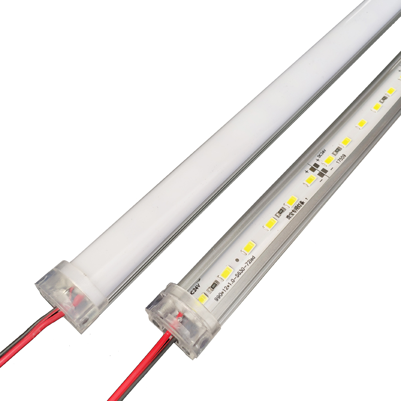 12V24V伏磁铁led硬灯条展柜机器设备高亮强磁吸附灯管柜台货架灯