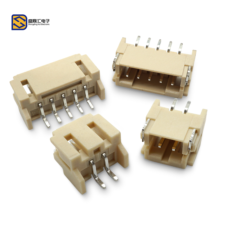 卧贴 XH254mm间距 卧式贴片插座2P/3P/4P/5P/6P/7P12P连接器