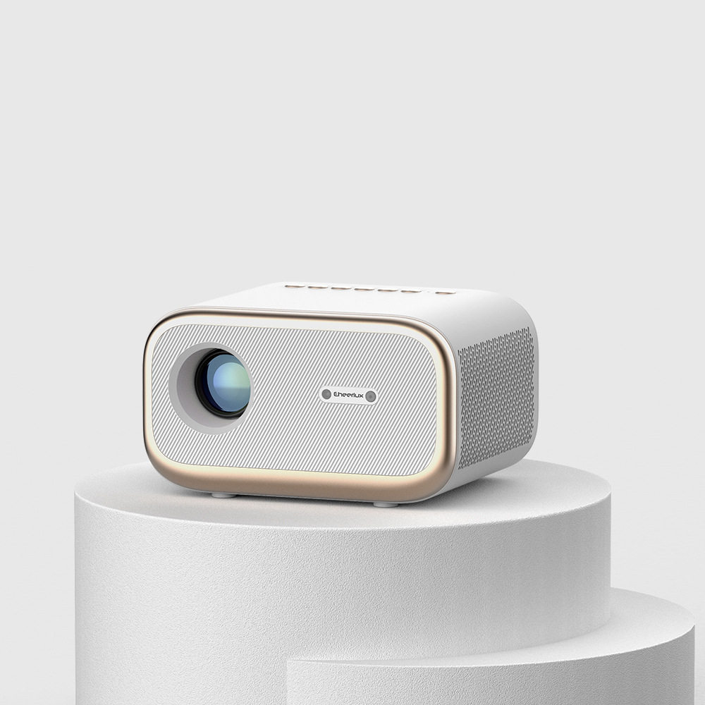 2025新款密闭式家用高清1080P投影仪便携式云台投影机商务礼品