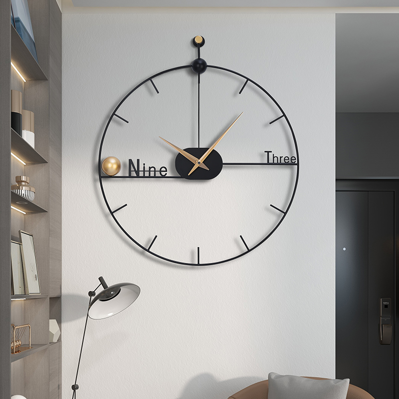 钟表挂钟客厅2022新款网红大气时尚挂表J现代简约创意挂墙装饰时