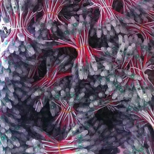 12mm七彩全彩外露灯串灯箱广告招牌发光字单灯穿孔字灯防水灯珠