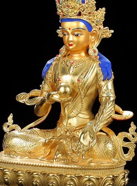 藏传多款7寸佛像黄财神文殊地藏王纯铜释迦摩尼度母铜像仿尼泊尔