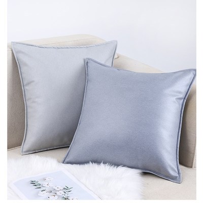 定制做科技布防水油可擦沙发布料飘窗垫坐垫罩椅套软硬包纯色仿皮