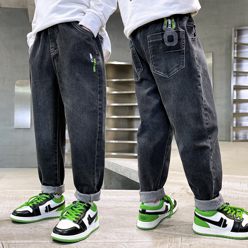 儿童装男童春秋裤子秋款2025新款