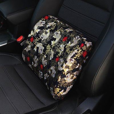 日系JDM汽车改装靠背腰垫腰枕乳胶护腰靠垫车内靠枕四季通用内饰