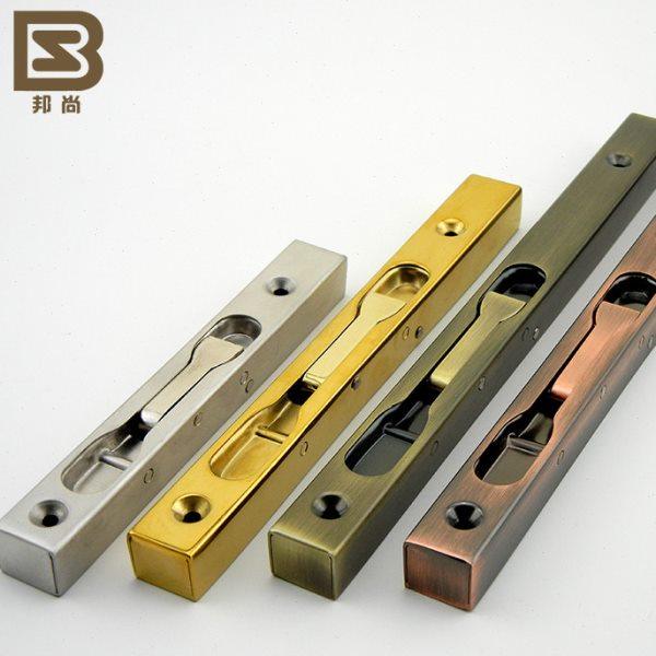 意大利邦尚双开子母门盒式开槽 304不锈钢暗插销加长金银古铜色,基础建材,暗插销,淘宝优惠券,粉丝福利购,淘宝优惠卷