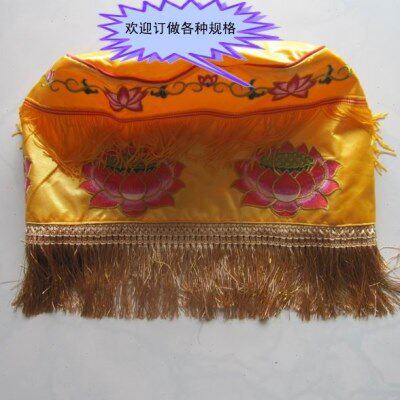 宝盖绣品 佛具绣品 黄龙伞 华盖 皇梁伞皇凉伞刺绣 幢幡伞蓬 30cm