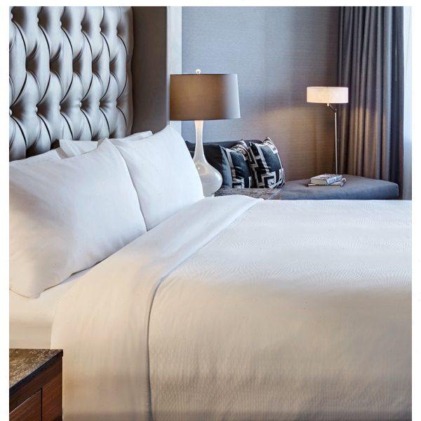 JW万豪酒店四件套PISCES系列贡缎家纺套件白色床单被套床上用品,床上用品,酒店床品套件,淘宝优惠券,粉丝福利购,淘宝优惠卷