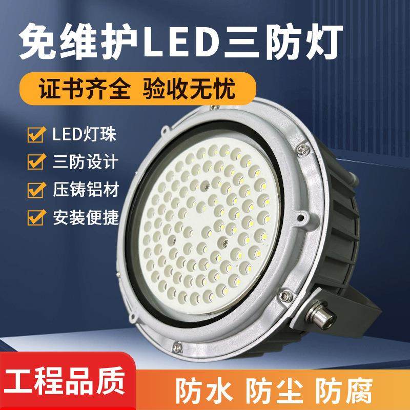 三防灯平台灯厂家50W防水防腐灯高顶灯吸顶电厂炼油厂药厂钢厂,家装灯饰光源,投光灯/泛光灯,淘宝优惠券,粉丝福利购,淘宝优惠卷
