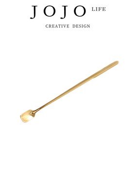 JOJOS L. PD.absent.304不锈钢咖啡勺长柄搅拌勺搅拌棒勺子缺席