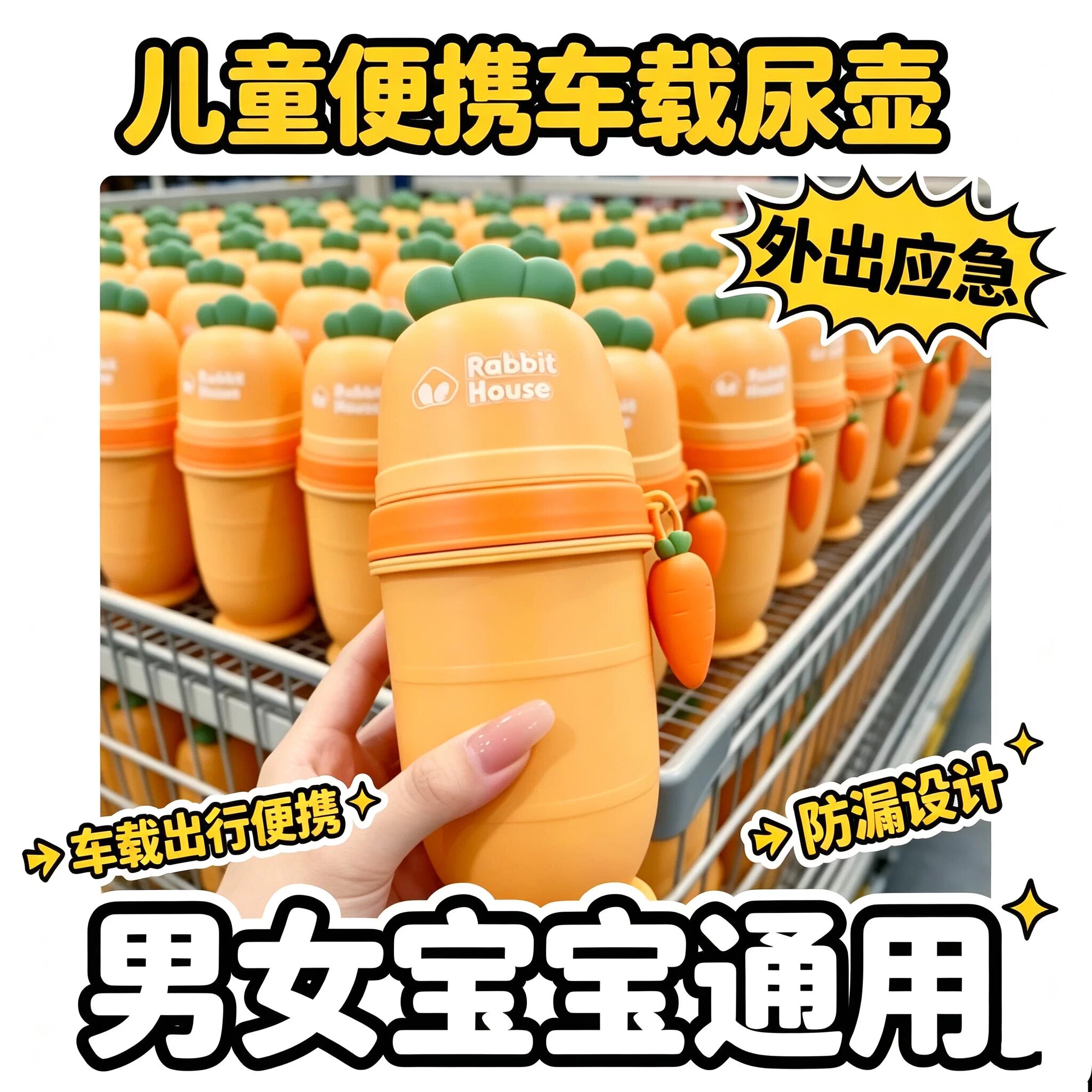 儿童尿壶车载可携式小马桶