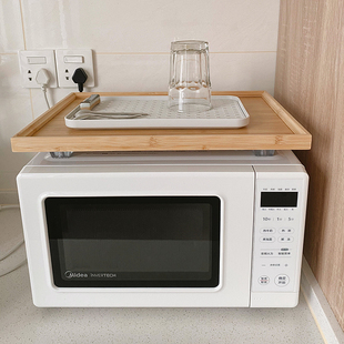 微波炉置物支架省空间厨房台面电饭煲架子多功能电器烤箱收纳神器