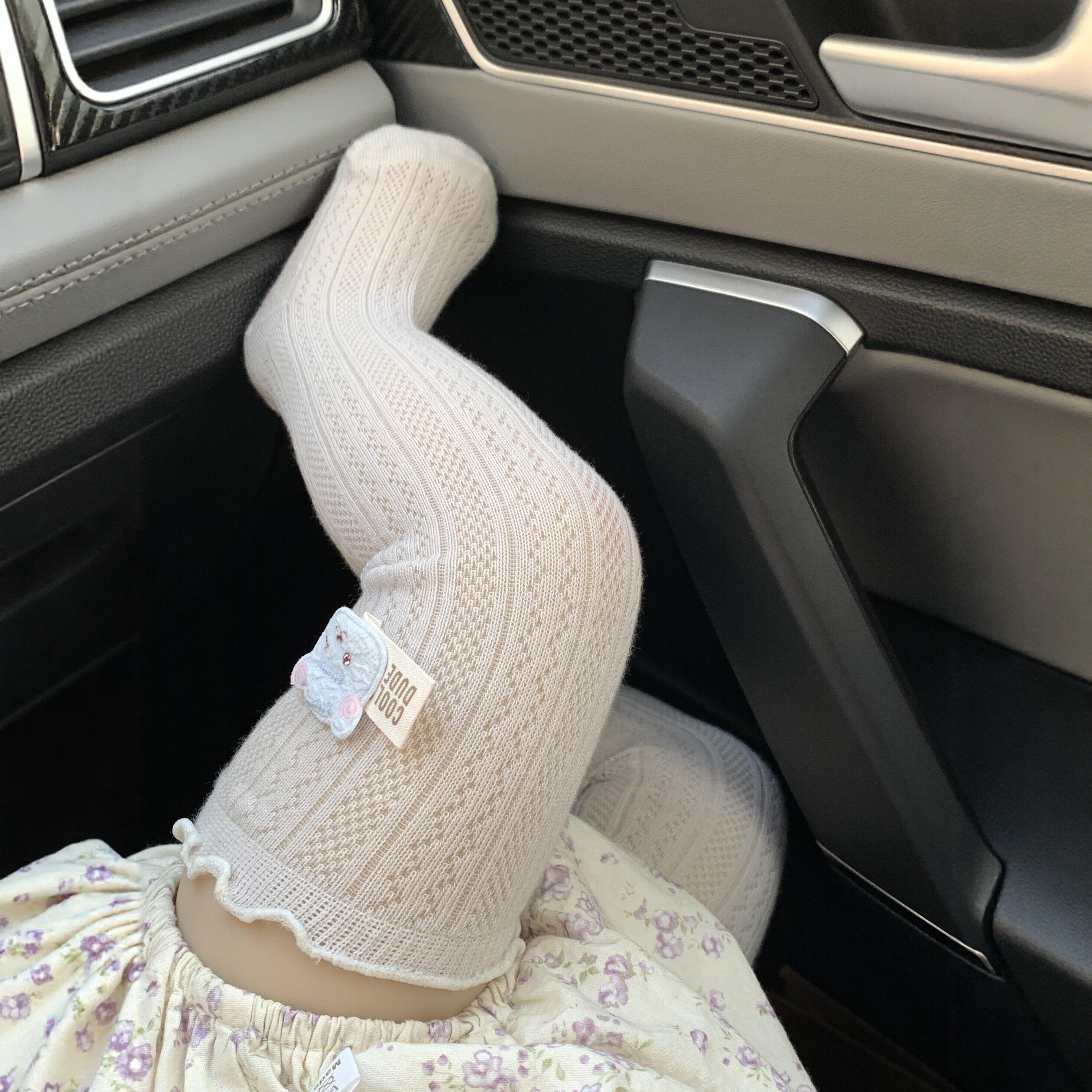 儿童袜子夏季薄款婴儿宝宝长筒袜女童过膝网眼透气防蚊袜2026新款