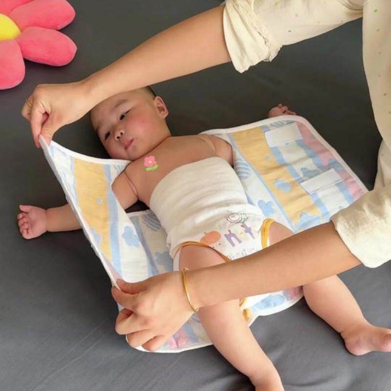 宝宝护肚子神器防着凉夏季薄款儿童睡觉肚围纯棉婴儿腹围兜防踢被