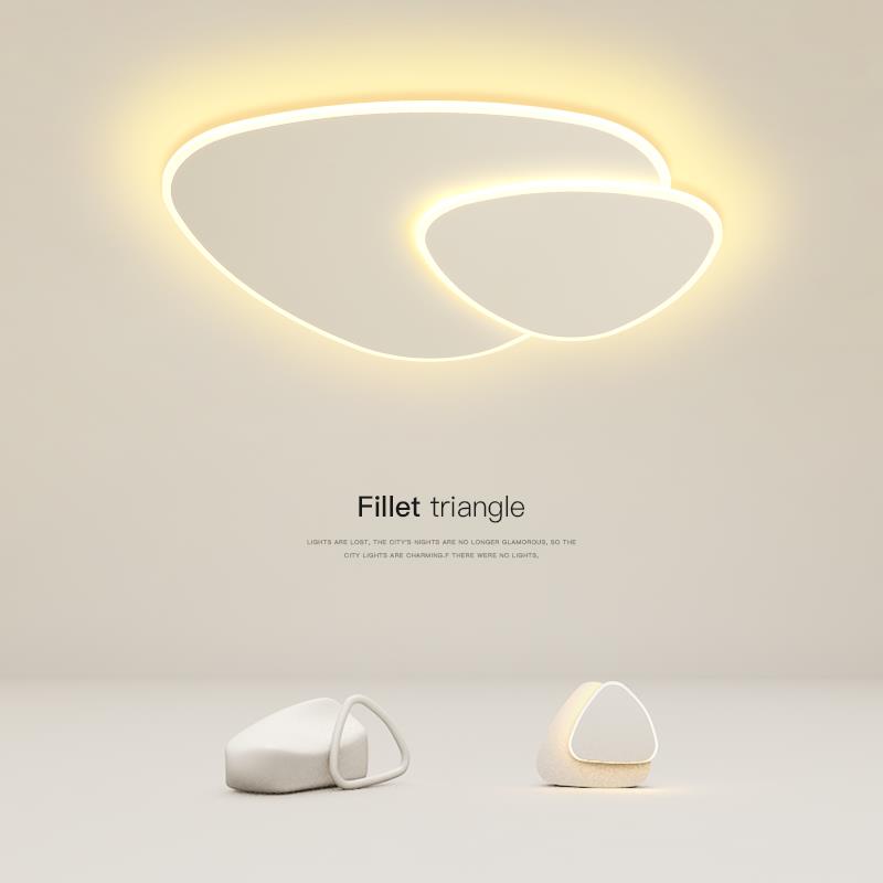 创意个性卧室灯led吸顶灯简约现代小客厅灯几何餐厅书房中山灯具