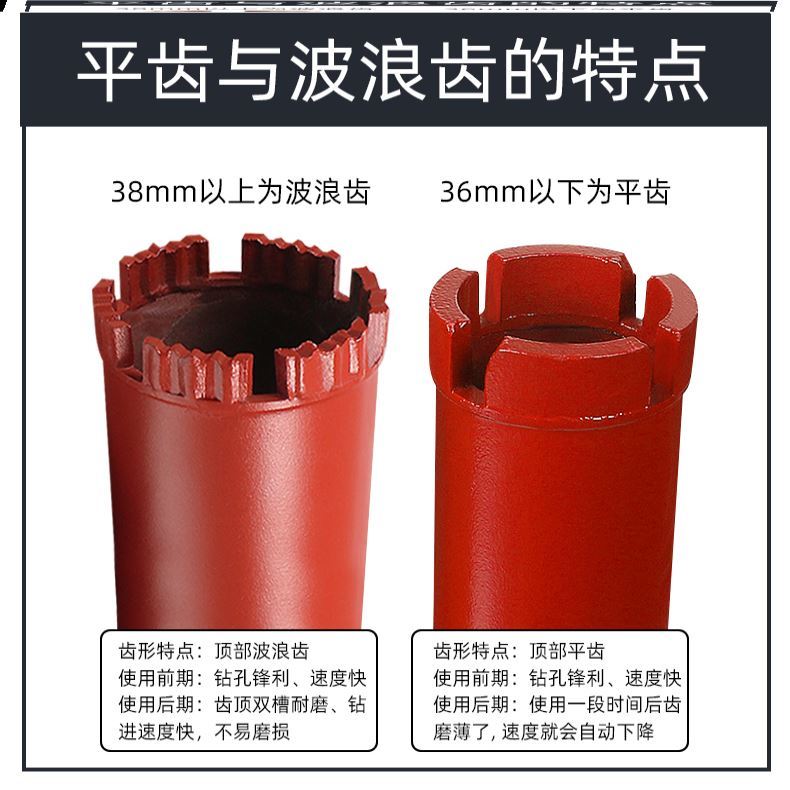 楼板1206mm方柄连接杆土钻打洞器钻孔打孔器空调孔水钻钻头定神器