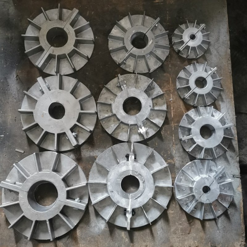散热叶轮,离心风机用风机散热器散热轮 铝风叶风冷盘 量大优惠