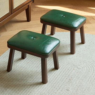 长方形小凳子家用实木小矮凳客厅实用换鞋凳垫脚椅大人结实木板凳