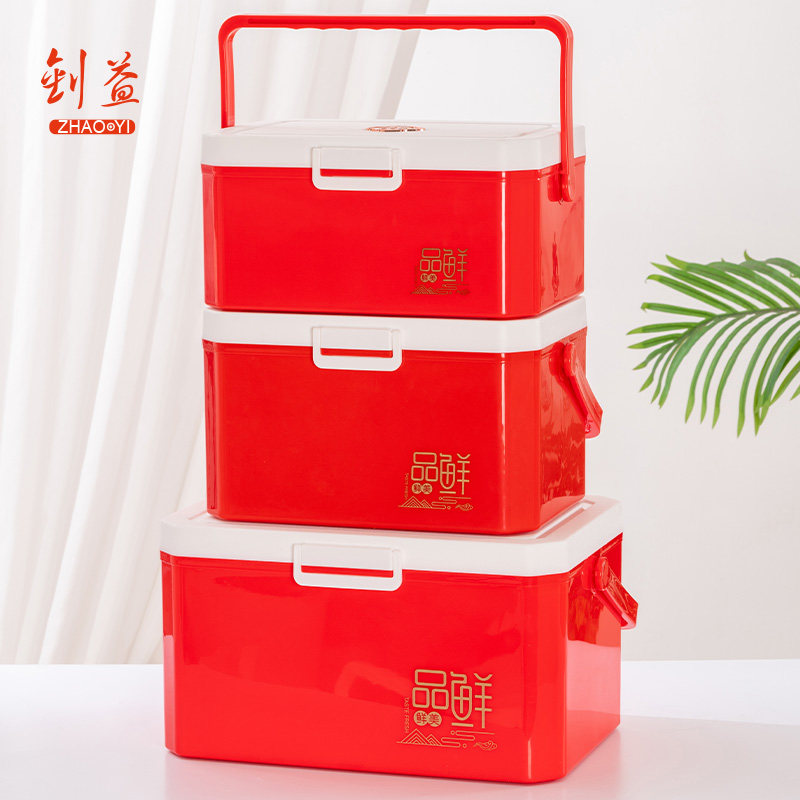 即食海参包装盒三斤四斤礼品盒海鲜大闸蟹燕窝佛跳墙冷藏箱空盒