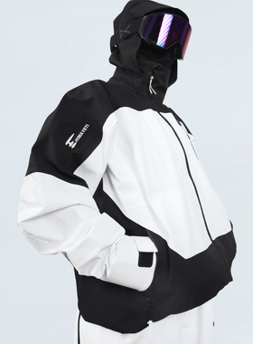 HIMA YETI 3L雪服硬壳 喜马猿CityBoy拼色修身短款防水防风透汽