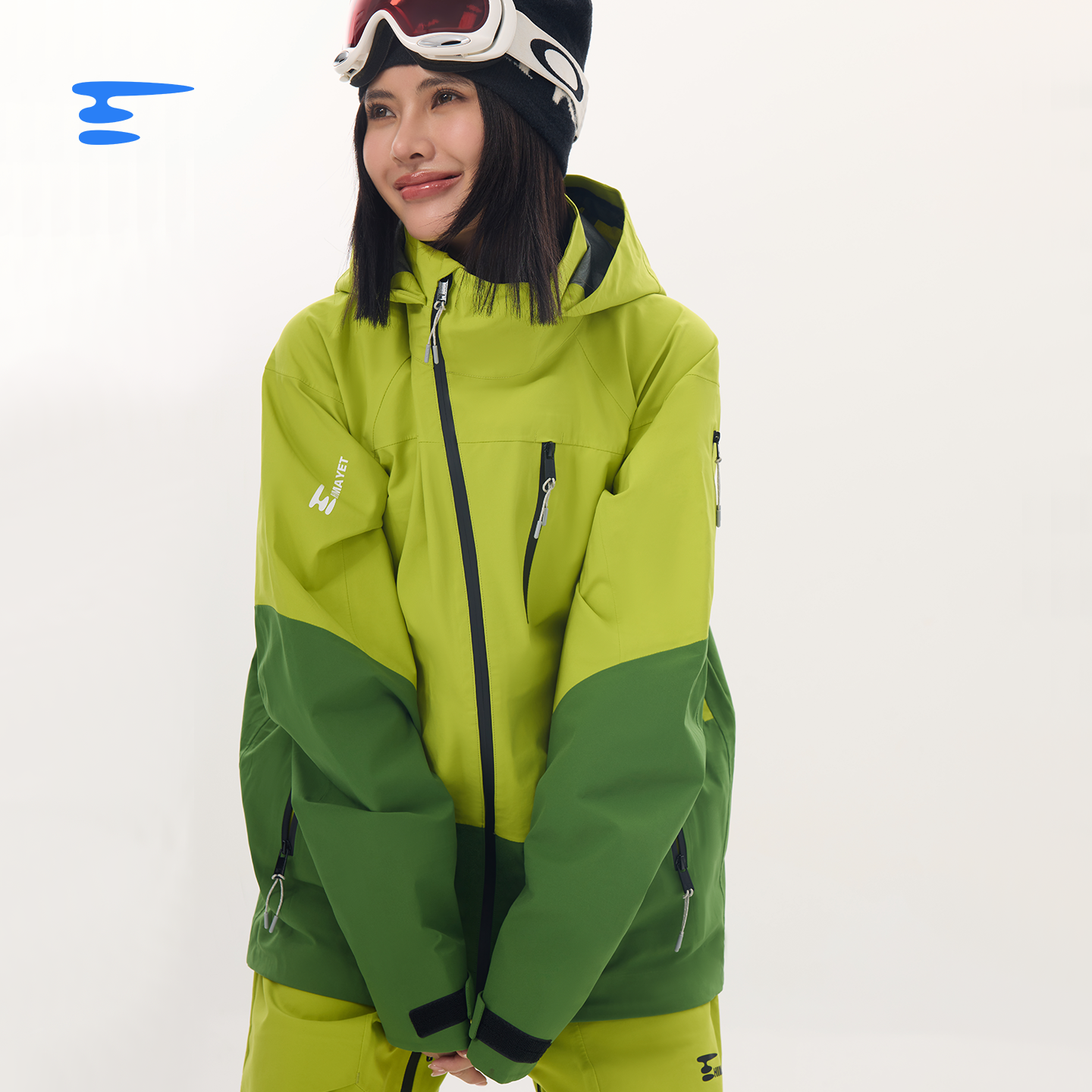 新款男女同款冲锋衣滑雪衣