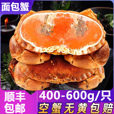 面包蟹超大黄金蟹速冻英国黄道蟹