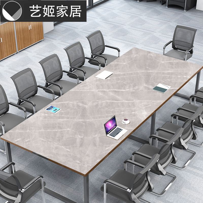 长方形会议桌会议室桌布桌垫展会展宴会长条超大防水放油免洗pvc