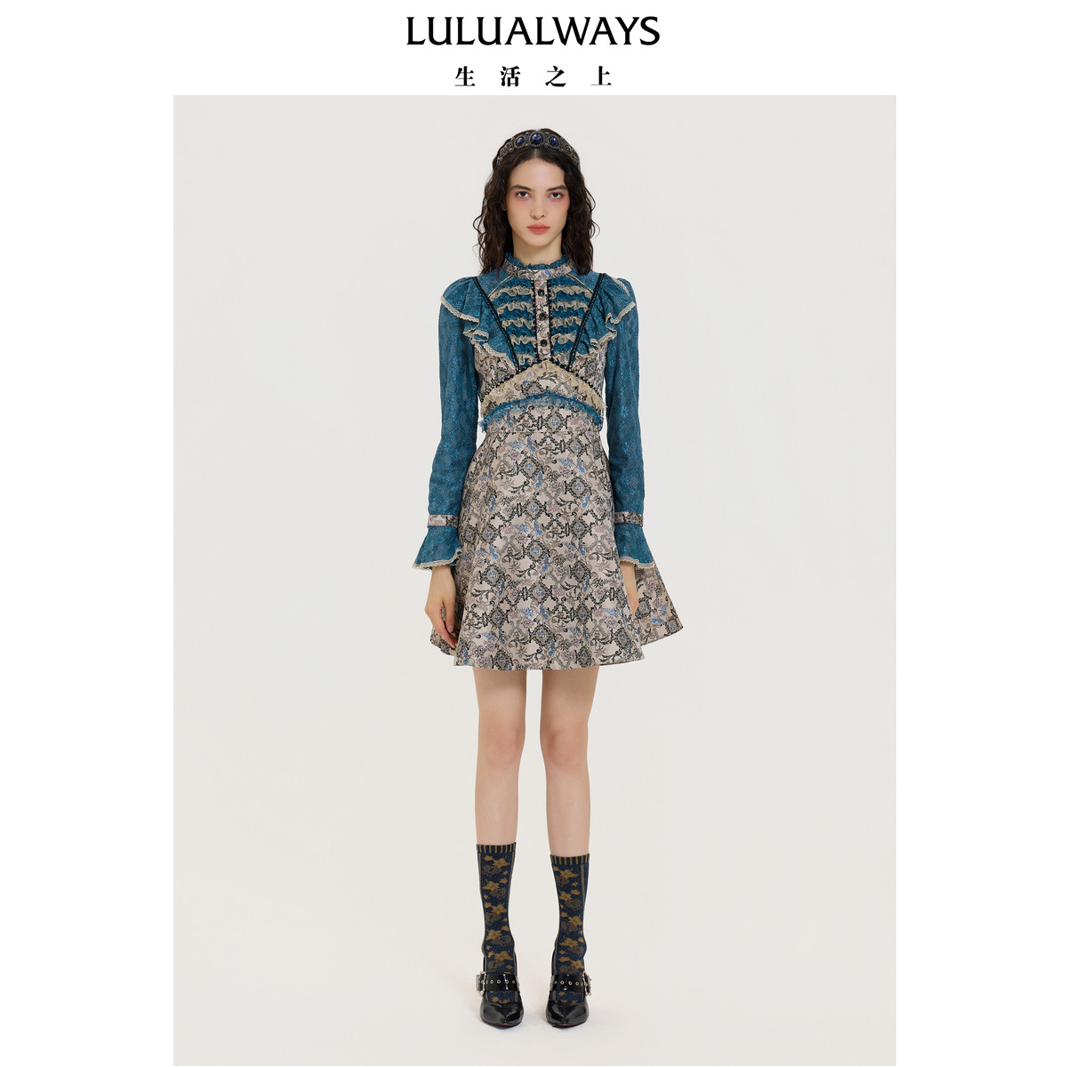 LULUALWAYS【商场同款连衣裙