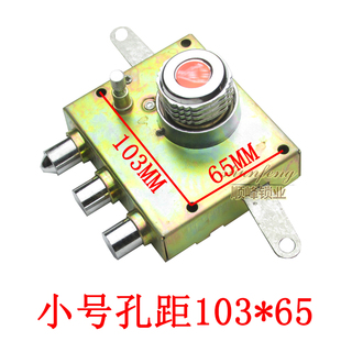 老式 防盗门锁自动碰锁家卫石牛十字锁升级C级叶片锁芯大门自动锁