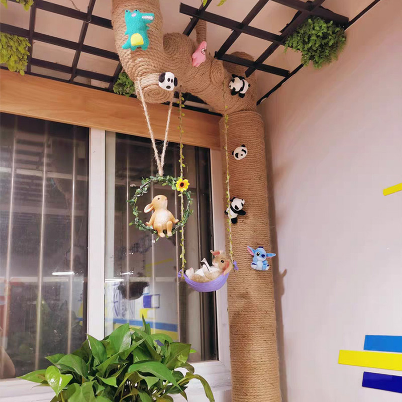 装修包柱子的装饰室内方柱圆柱缠绕卫生间管道麻绳房间改造创意