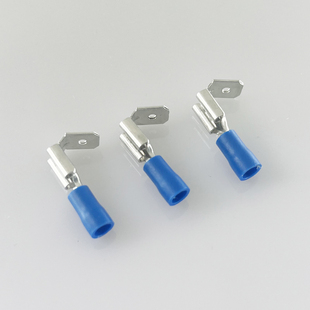 250反背插簧接头6.3插簧线耳 5.5 预绝缘端头肩背插簧 PBDD1.25